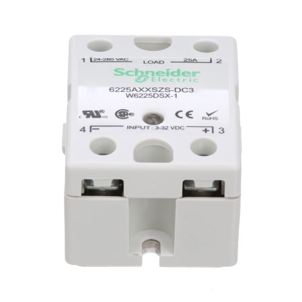 Schneider Electric/Legacy Relays 6225AXXSZSDC3 Relay,SSR,Zero