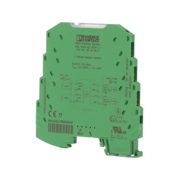 Phoenix Contact 2864655 Isolator, LoopPowered, 2Channel, Current