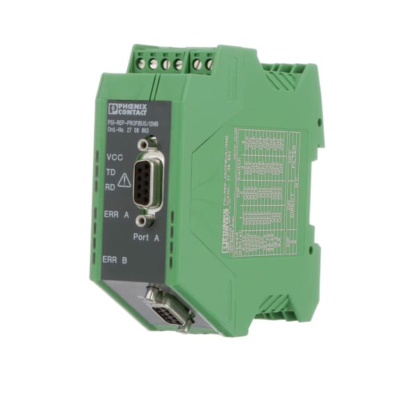 Phoenix Contact 2708863 Repeater, 4Way, 24VDC, Electrical
