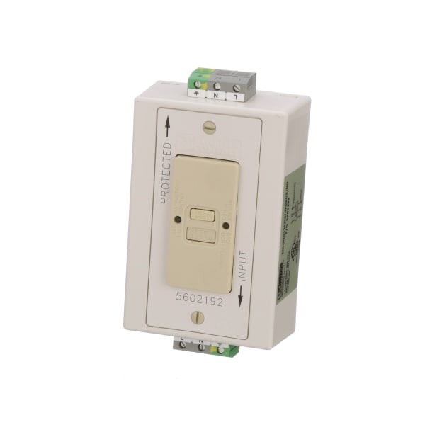 Phoenix Contact - 5602192 - GFI Protection Device, 120VAC, 20A, DIN Rail Mount, White, Screw ...