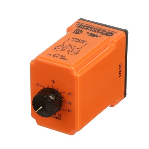 ATC Diversified Electronics TUC120AKA030 Time Delay Relay, On