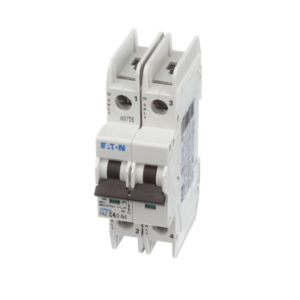 Eaton Cutler Hammer FAZC4/2NA Miniature Circuit Breakers, T/M