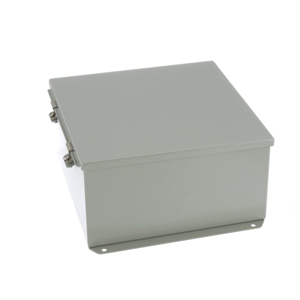 Hammond Manufacturing HJ12126HLP Junction Box; Steel; Hinged; Screw