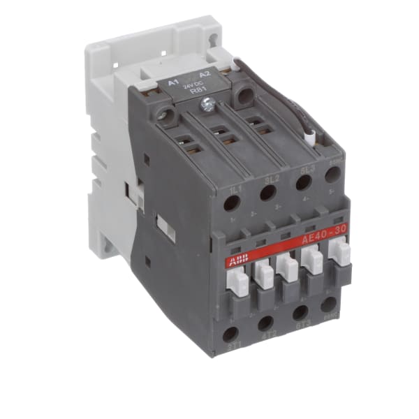 ABB - AE40-30-00-81 - AE40 3 Pole Contactor, 60 A, 10 hp@ 240V dc, 40 ...