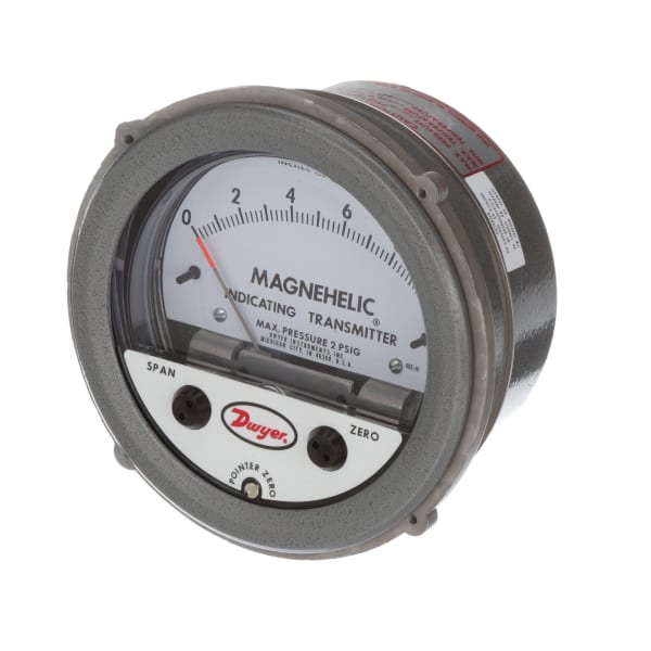 Dwyer Instruments 60510 Differential Pressure Gauge,Range 010" w