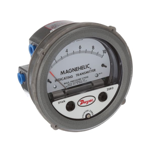 Dwyer Instruments 60510 Differential Pressure Gauge,Range 010" w