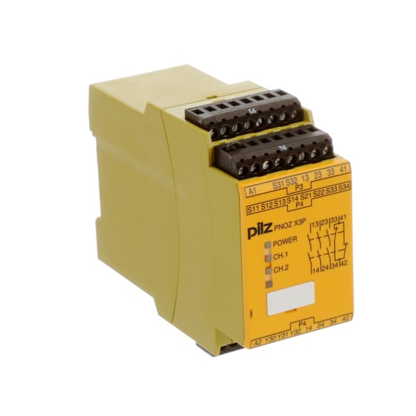 PILZ Sicherheitsschaltgerät PNOZ X3P 24VDC/24VAC - 3 Schließer & 1 Öffner