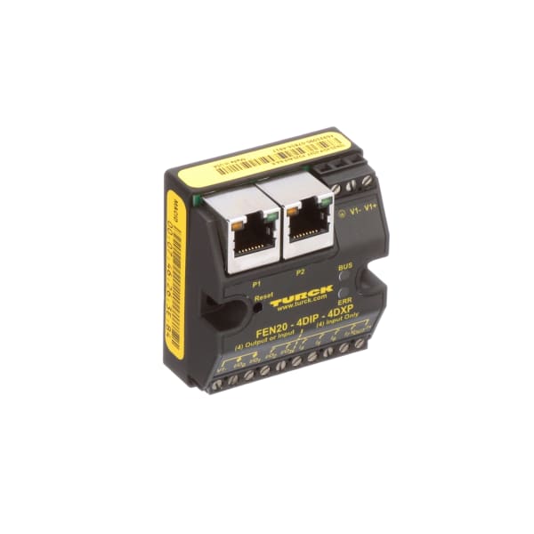 TURCK - FEN20-4DIP-4DXP - Multiprotocol block I/O modules, 4 PNP In, 4 ...