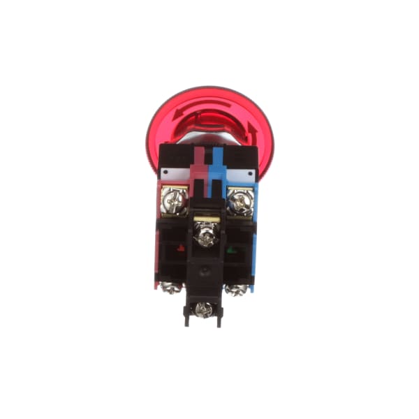 IDEC Corporation - AVLW49911D-R-24V - Indicator, E-Stop, Red, LED, 22 ...