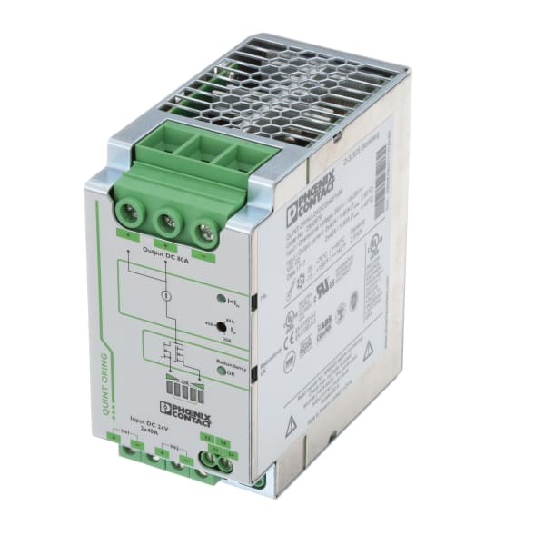 Phoenix Contact - 2902879 - Redundancy Module; QUINT; DIN Rail; 24VDC ...