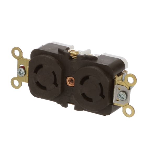 Hubbell Wiring Device-Kellems - HBL4550 - Twist-Locking Duplex