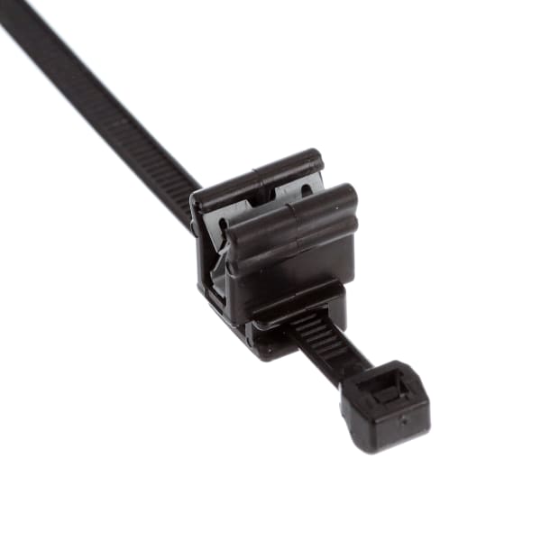 HellermannTyton 15600860 Cable Tie & Edge Clip, Outside Serrated