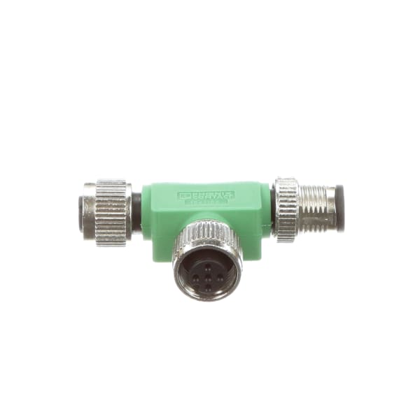 Phoenix Contact 1541186 Splitter, T Type, M12, Straight, Male/Female/Female, PLUSCON Series