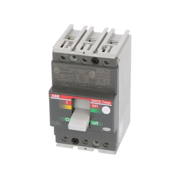 ABB T1N030TL Molded Case Circuit Breaker, Thermal Mag, 30A 3P T1