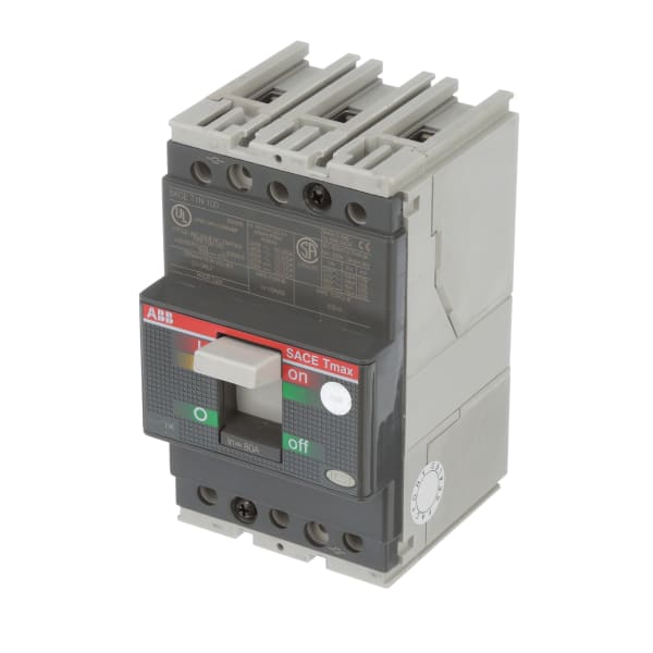 Abb - T1n080tl - Molded Case Circuit Breakers Thermal Magnetic 80a 3 