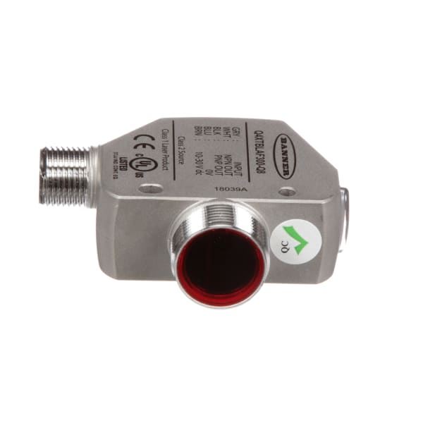 Banner Engineering Q4XTBLAF300Q8 Photoelectric Sensor, Laser