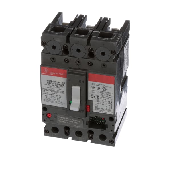 Industrial Connections Solutions Ge Sela36at0030 Molded Case Circuit Breakers Electronic 65ka 3 Pole 600v 30a Spectra Rms Series Allied Electronics Automation