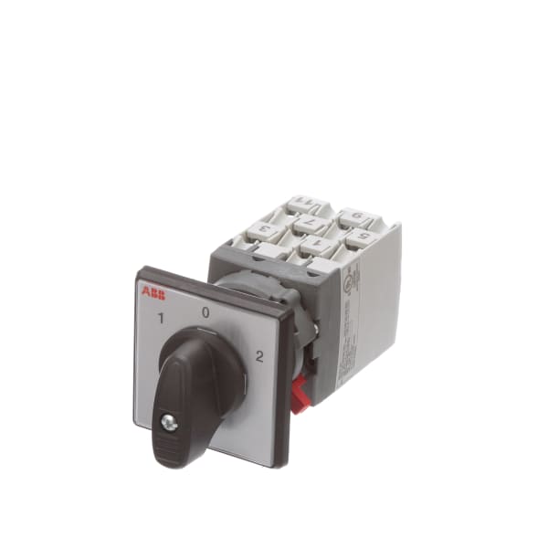 ABB OC25G06PNBN00NU3 3 positions 60deg Rotary Switch 400 V 25 A