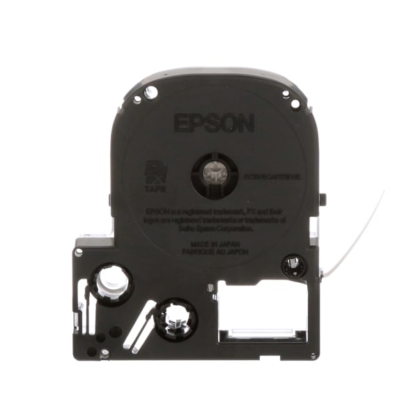 Epson LabelWorks 203STBWPX Heat Shrink Tube Cartridge, Black on