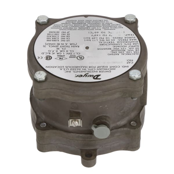 Dwyer Instruments 1950G0B24NA Differential Pressure Switch