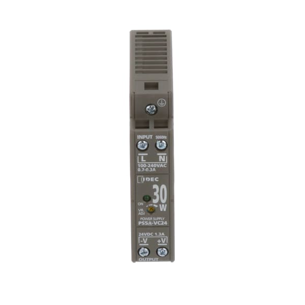 IDEC Corporation PS5RVC24 Power Supply, ACDC, 24 DC, 1.25A, 100