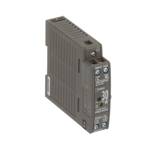 IDEC Corporation PS5RVC24 Power Supply, ACDC, 24 DC, 1.25A, 100