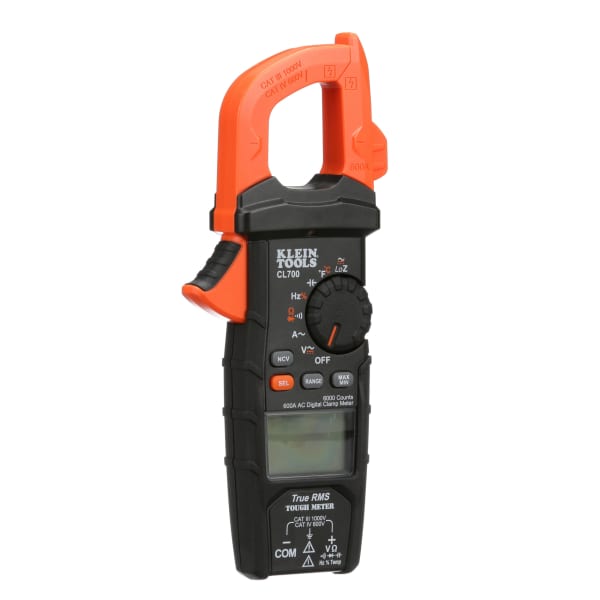 Klein Tools CL700 Digital Clamp Meter AC AutoRanging 600A Clamp Meter Series Clamp Meter
