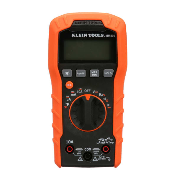 Klein Tools - MM400 - Digital Multimeter, Auto-Ranging, 600V