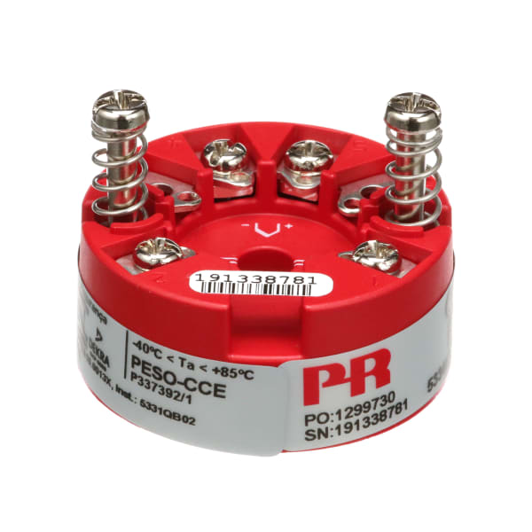 PR Electronics 5334A3B 2Wire Temperature Transmitter,TC/mV Inpt,4