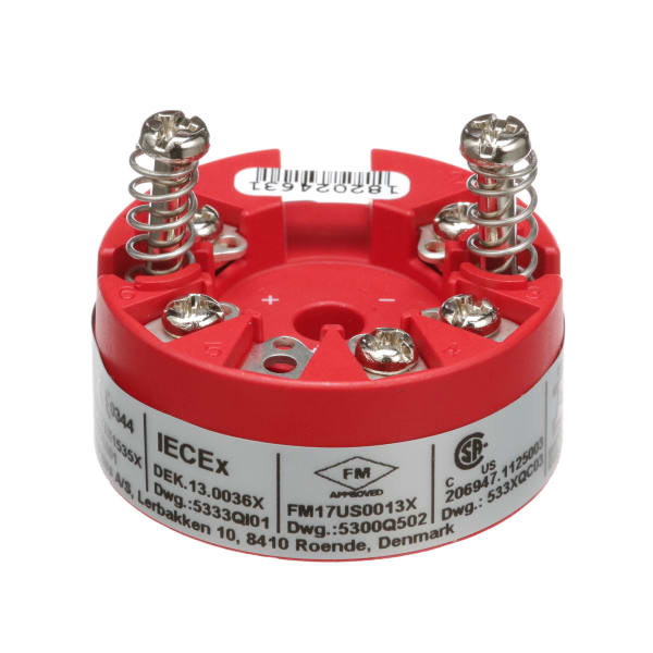 PR Electronics 5333D Temperature Transmitter, 2Wire, I.S. RTD/Lin