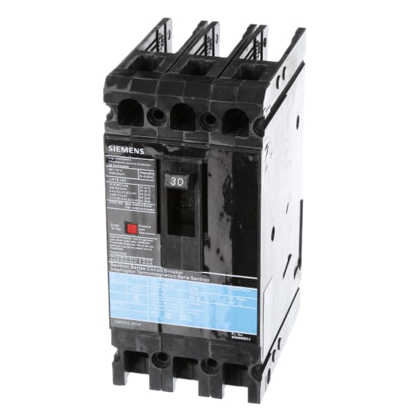 Siemens - ED43B030 - Molded Case Circuit Breaker 3 Pole 30A 480VAC 18KA