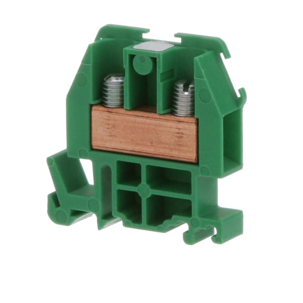 Square D 9080GRG6 Terminal Block, GREEN, 600V, 60AMP, NEMA+ OPTIONS
