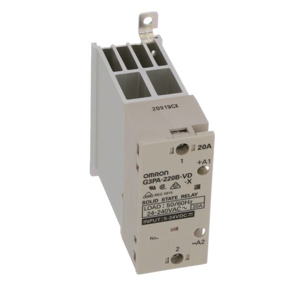 Omron Automation G3PA220BVDX DC524 Solid State Relay, 30 VDC