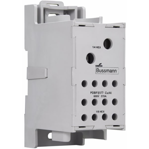 Bussmann by Eaton PDBFS377 Power Distribution Block, FingerSafe