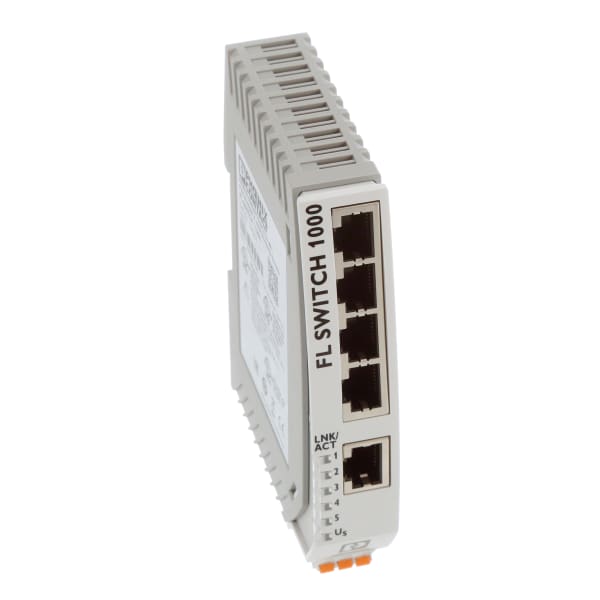 Phoenix Contact 1085254 Industrial Gigabit Switch, 5 Port