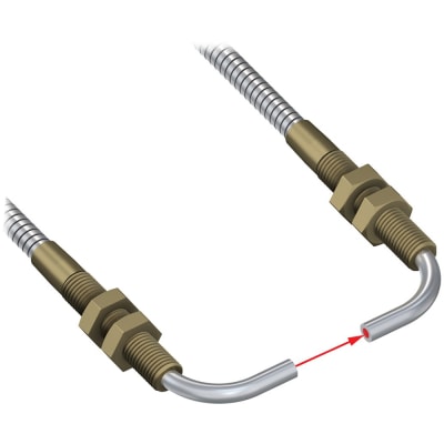 Banner Engineering Ita210s Cable Glass Fiber Optic Ethernet