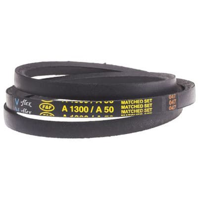 RS Pro - 472082 - PET Rubber Vee Friction Belt belt section A - Allied