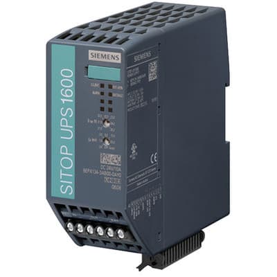 DIN Rail UPS Siemens 6EP41343AB000AY0 DC UPS  240W 24V 10A 22 to 