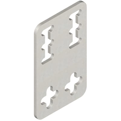 Banner Engineering Smb55f Bracket Flat Mounting 12 Gauge