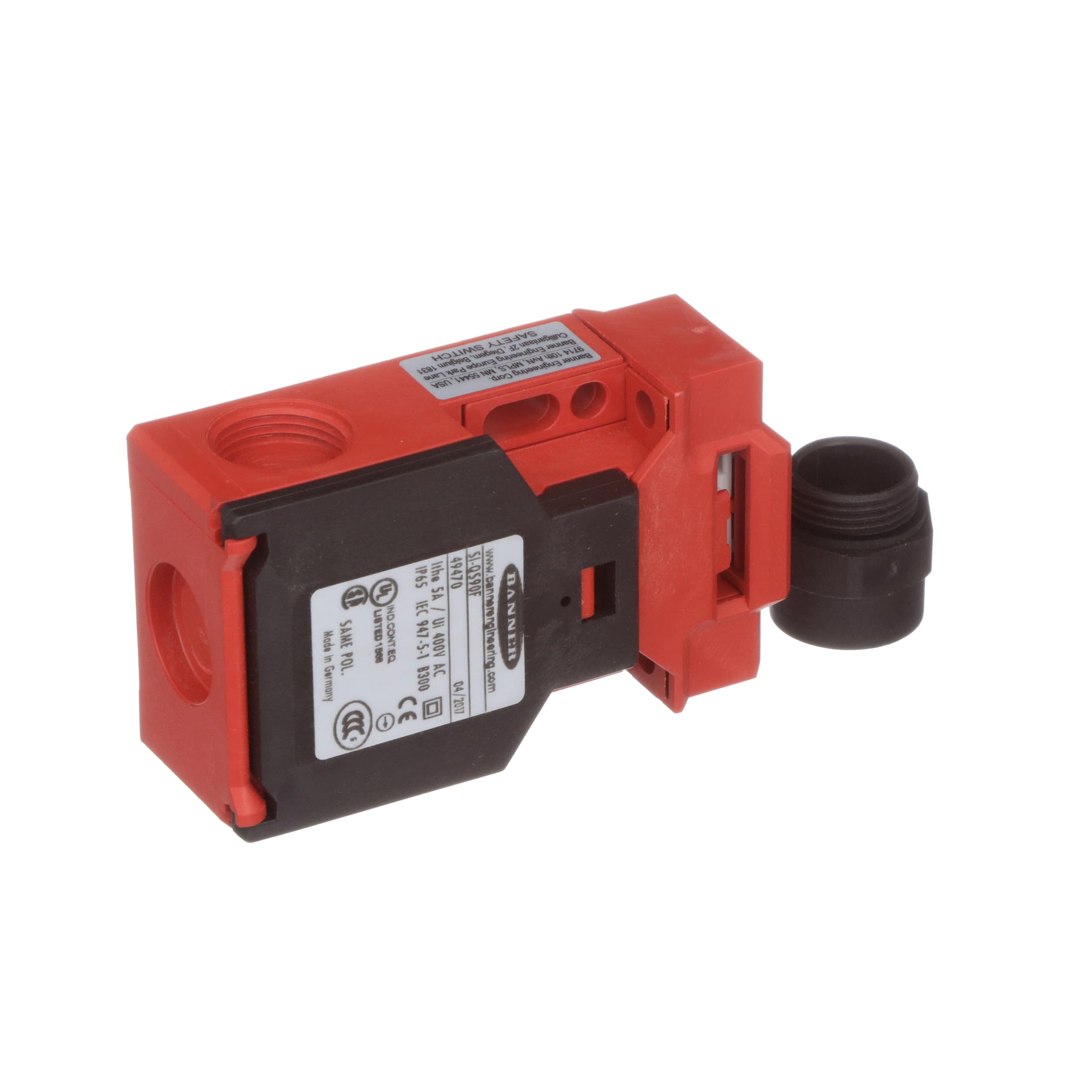 Banner Engineering Si Qs90mf Non Locking Interlock Switch 2nc