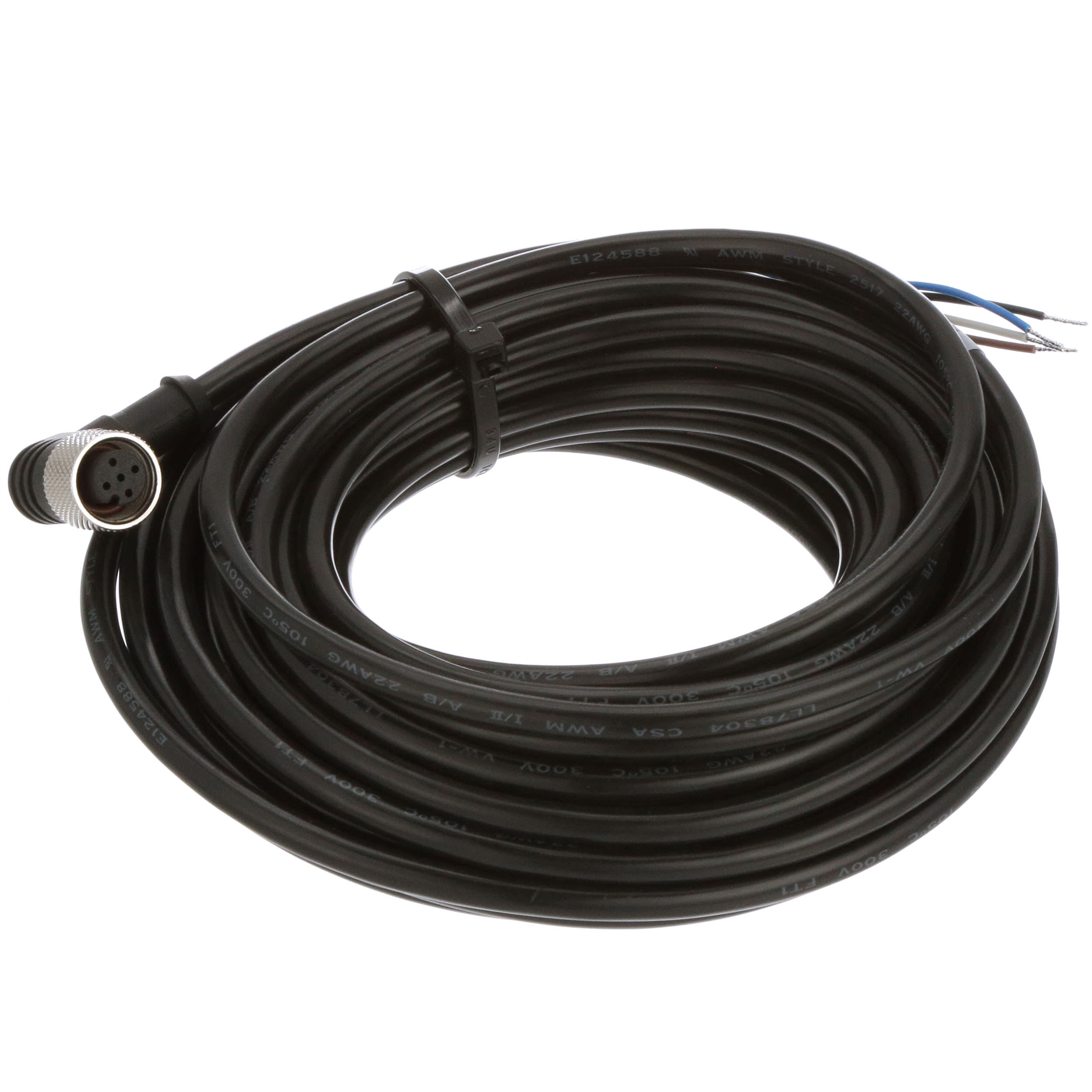 Banner Engineering Mqdc 430ra Single Ended Cordset M12 Female
