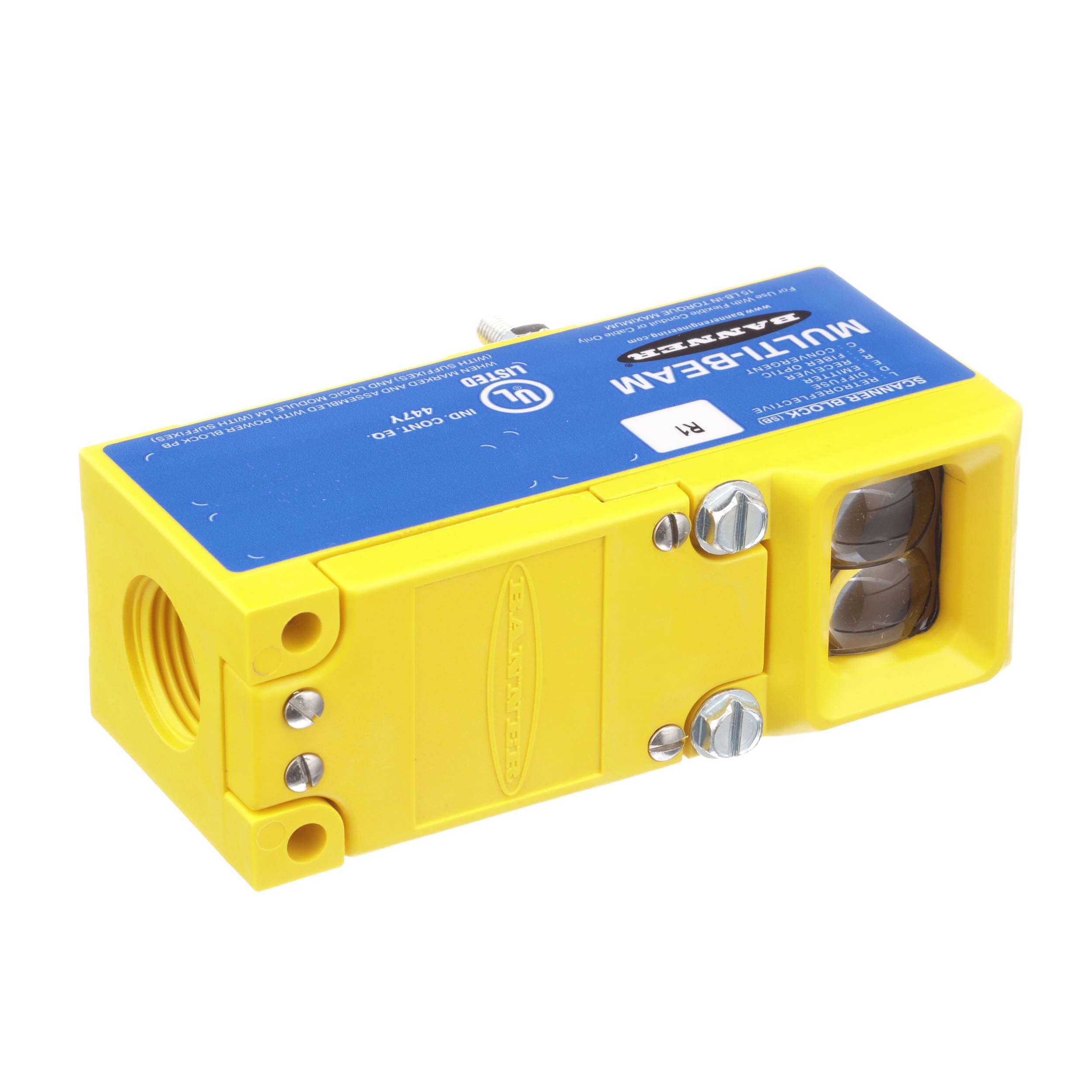 Banner Engineering Sbr1 Photoelectric Receiver Scanner Block