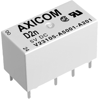 AXICOM V23105A5005A201 Signal Relay D2n//V23105 Series, TE CONNECTIVITY