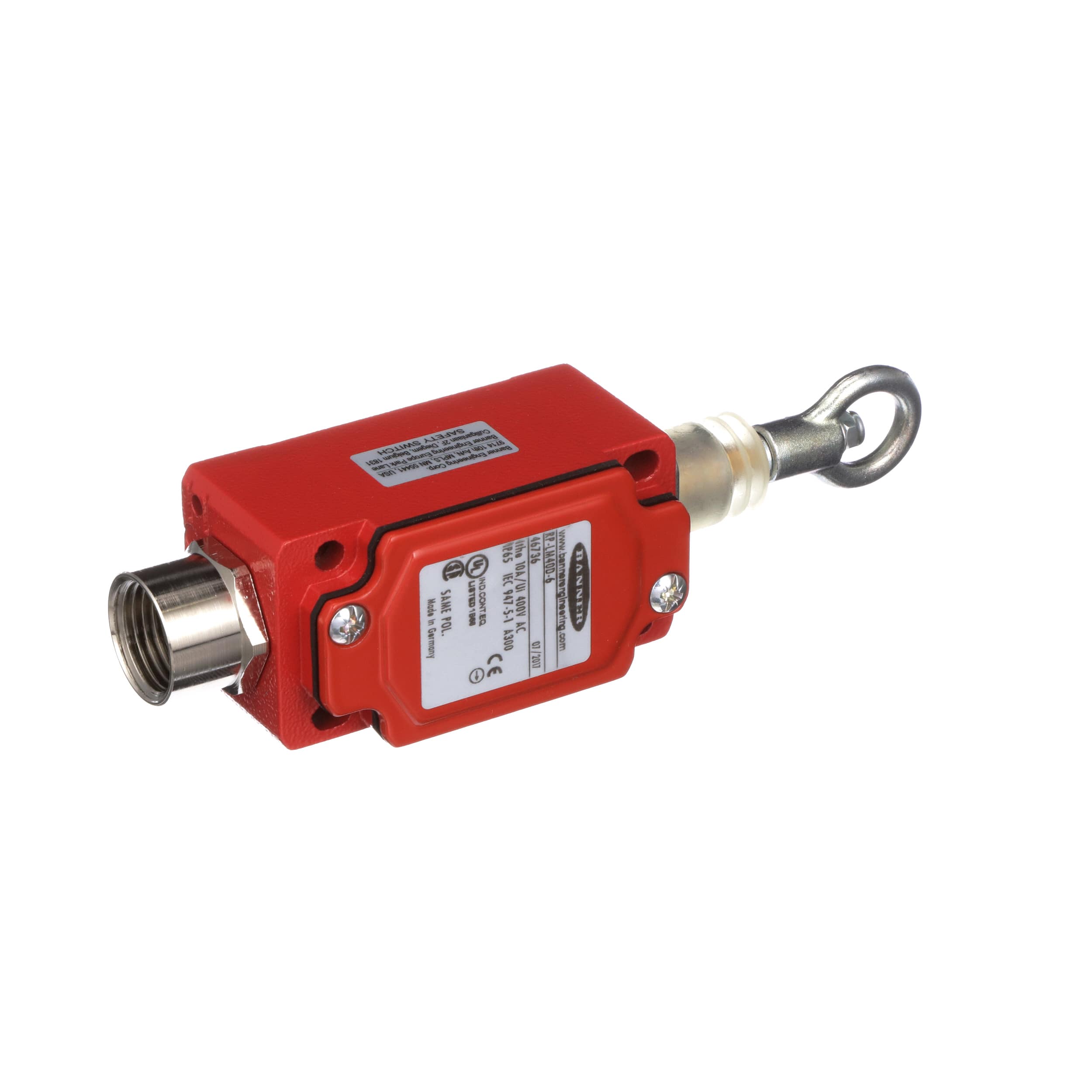 Banner Engineering Rp Lm40d 6 Switch Safety 40mm Rope Pull