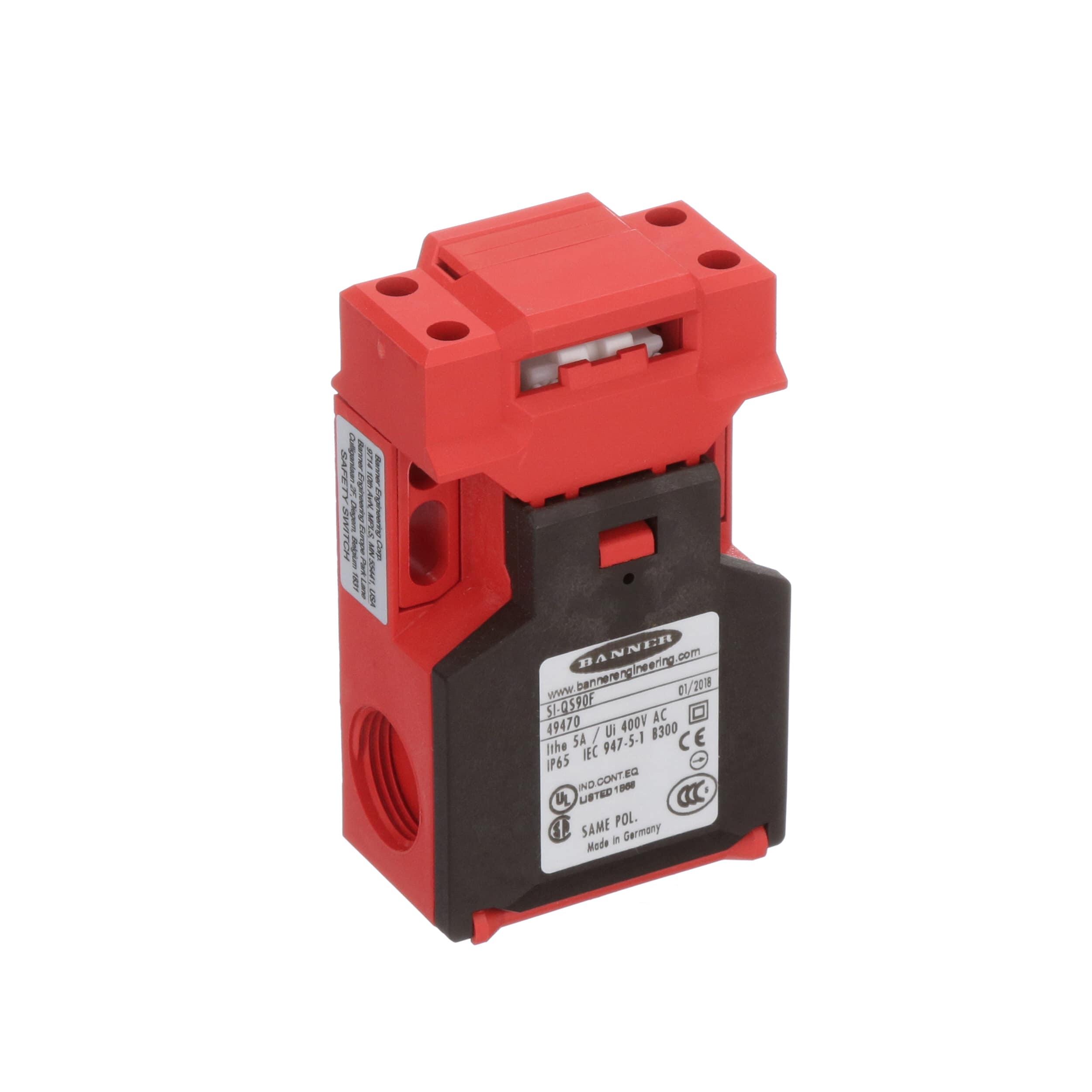 Banner Engineering Si Qs90f Non Locking Interlock Switch Key