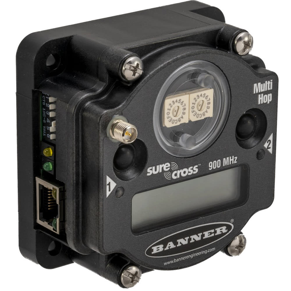 Banner Engineering Dx80er9m H Wireless 900mhz Multihop