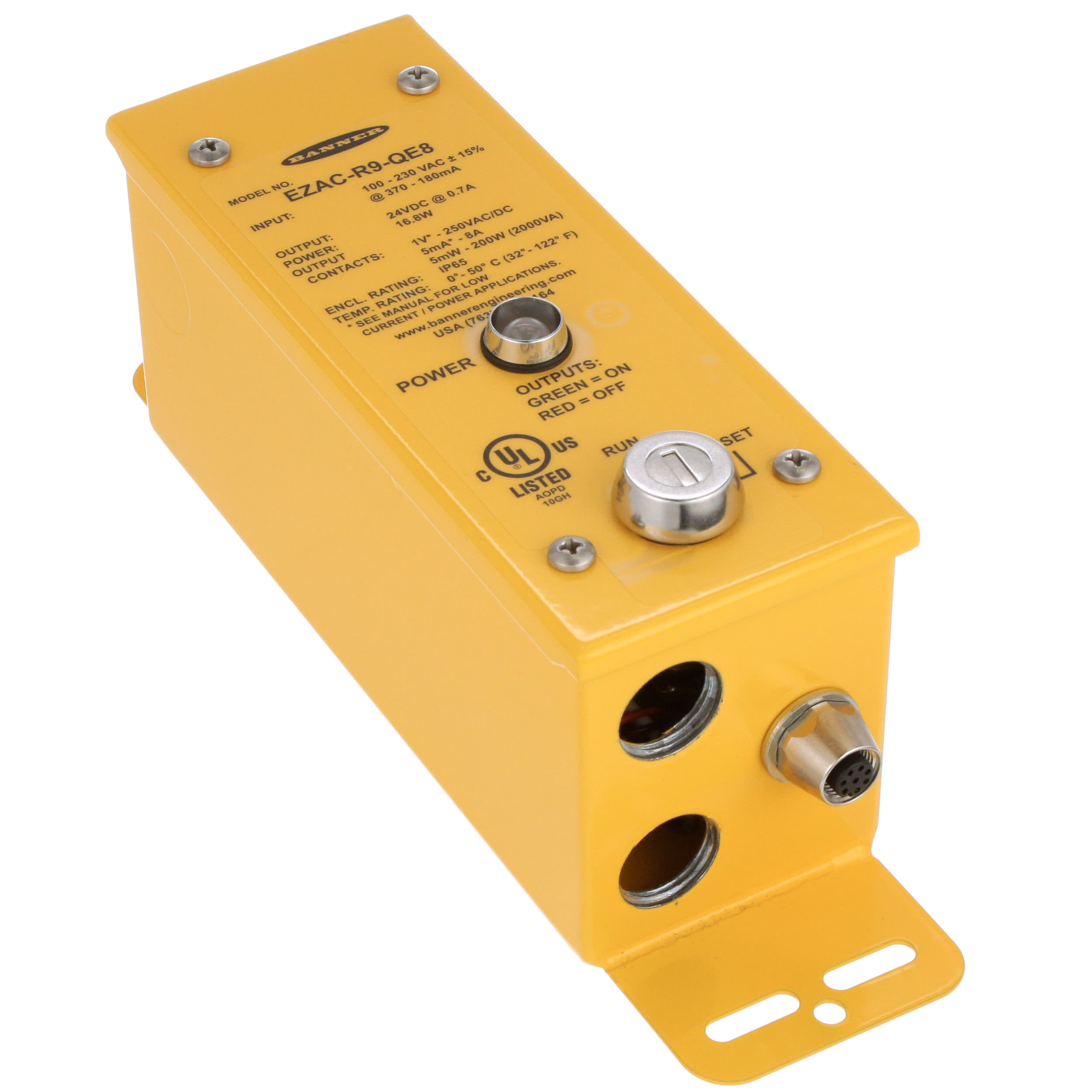 Banner Engineering Ezac R9 Qe8 Ezac Interface Ip65 Metal Box