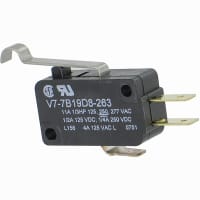 Honeywell - V7-1C17D8-263 - Basic Switch, Miniature, 15 Amps, 277 VAC