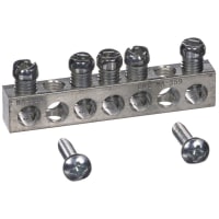 Load center equipment ground bar assembly, top mount, 5 terminals SQUARE D PK5GTA