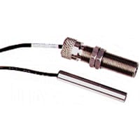 Sensor, Permanent, NPN, 2-Lead Wire, Vinyl, -40 to +107 deg.C RED LION CONTROLS MP25TA00